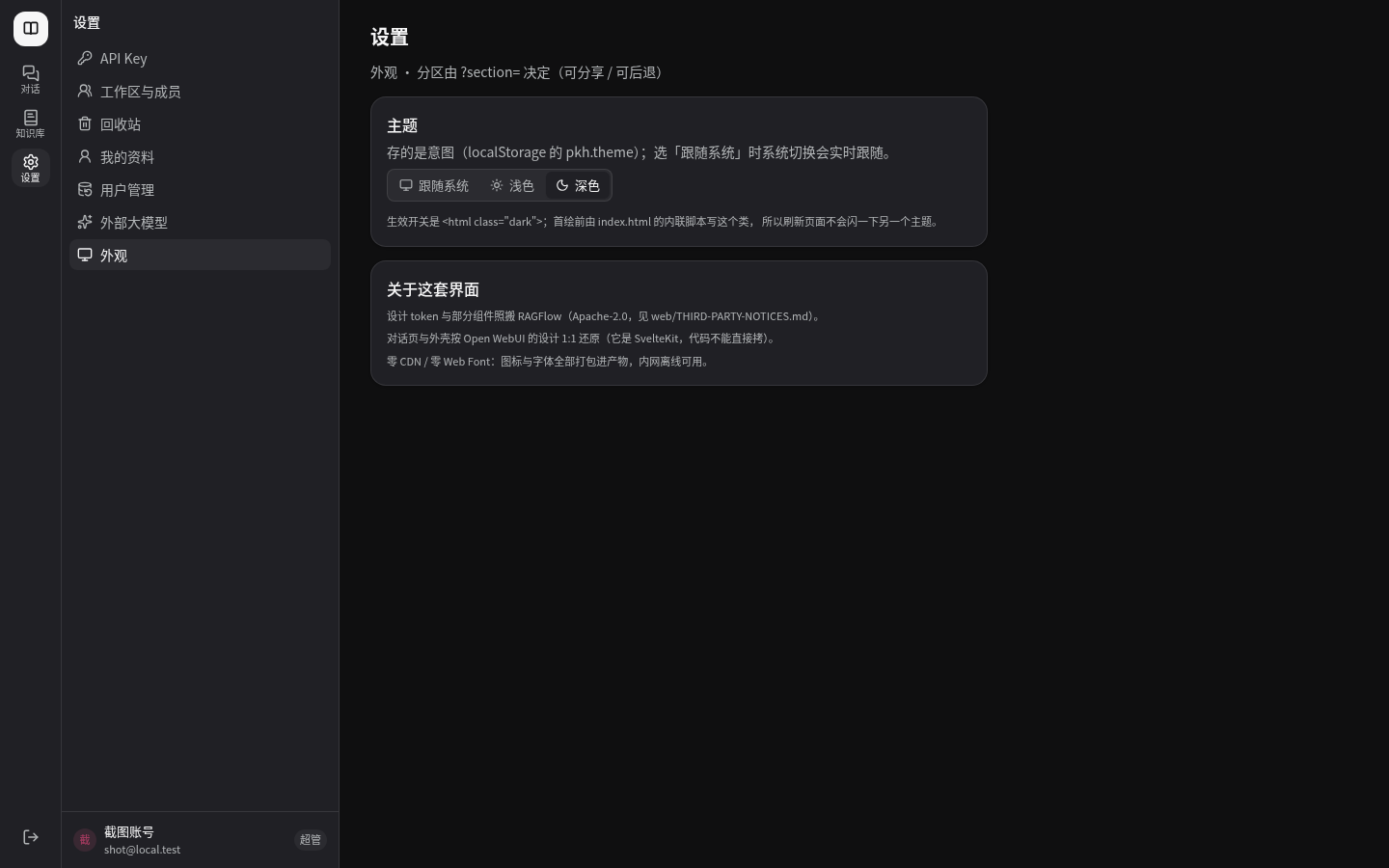 外观